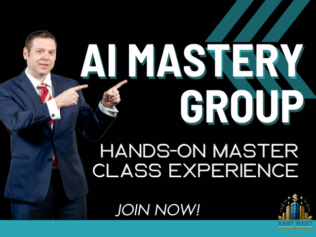 Ai Mastery Group - Hands-On Master Class experience. $0.00