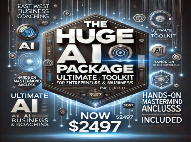 The HUGE Ai Sales & Marketing Package Ultimate Toolkit - $2497.00