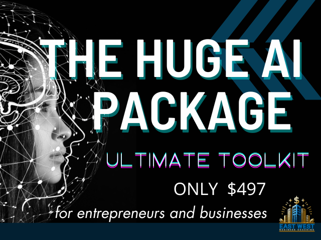 The HUGE Ai Sales & Marketing Package Ultimate Toolkit - $497.00